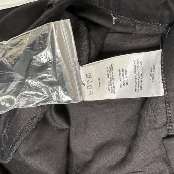 Kut From The Kloth Womens Black Chino Skinny Pants Size 4 Side Piping Stretch - Picture 6 of 9